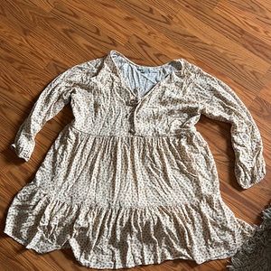 Floral spring summer dress